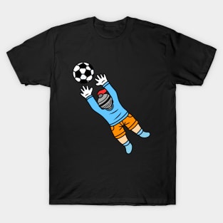 Cute cartoon knight goalkeeper T-Shirt